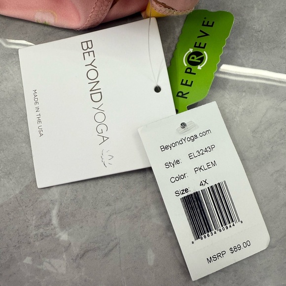 Women’s Beyond Yoga Performance Leggings Lemon Grove Gabriela 4X Plus Size - Picture 13 of 14